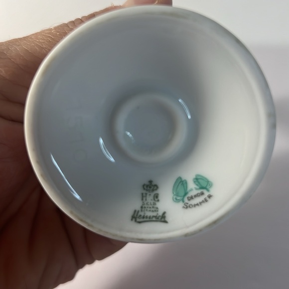 Vintage Heinrich German Porcelain Bud Vase - Picture 3 of 3